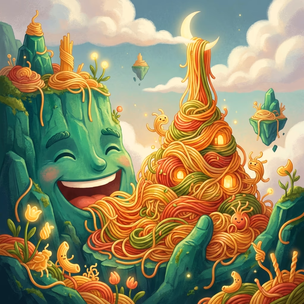 Memory palace scene for essen