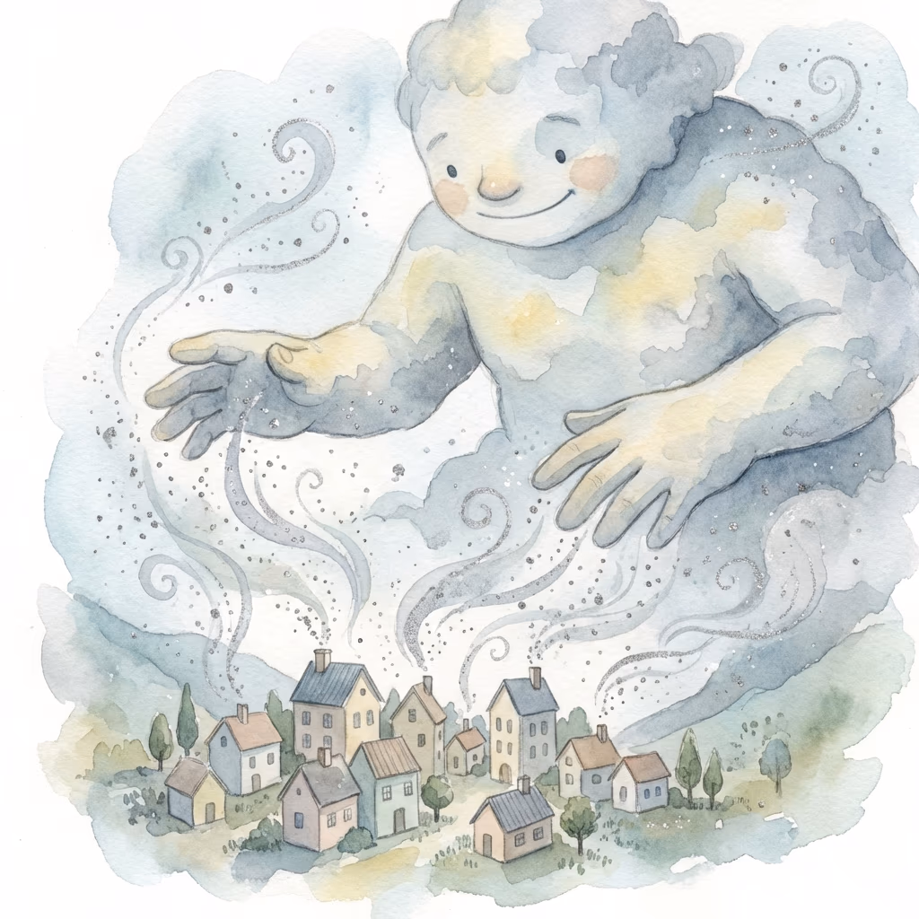 Memory palace scene for groß