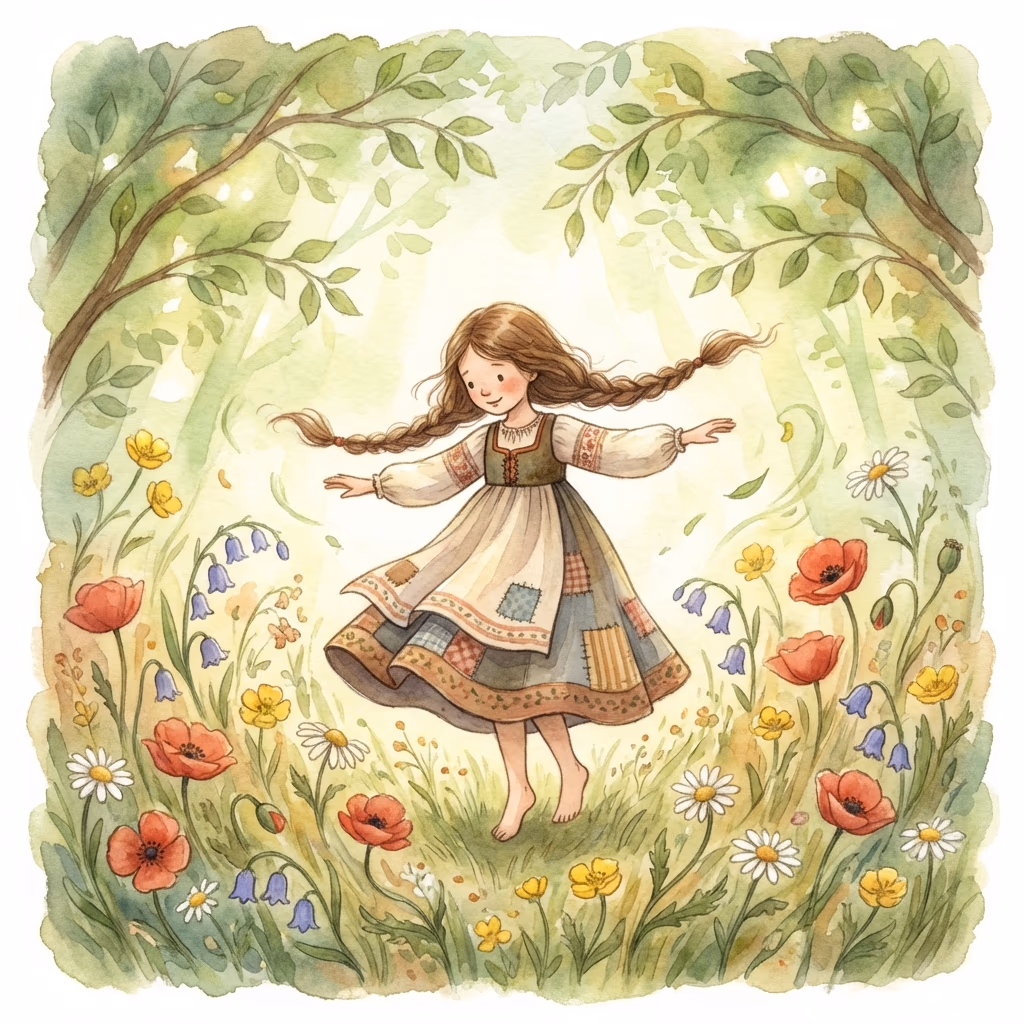 Memory palace scene for das Mädchen