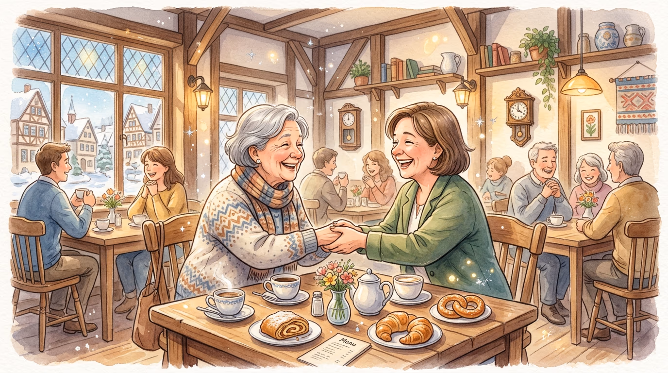 Illustration for unit 1: Wie? Woher? Wann?