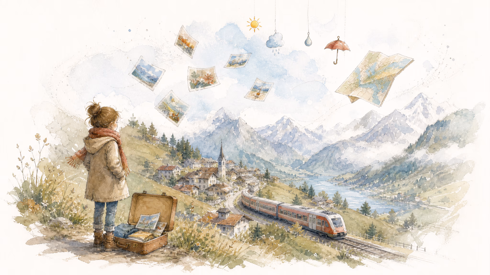Illustration for unit 7: Wohin fahren Sie?