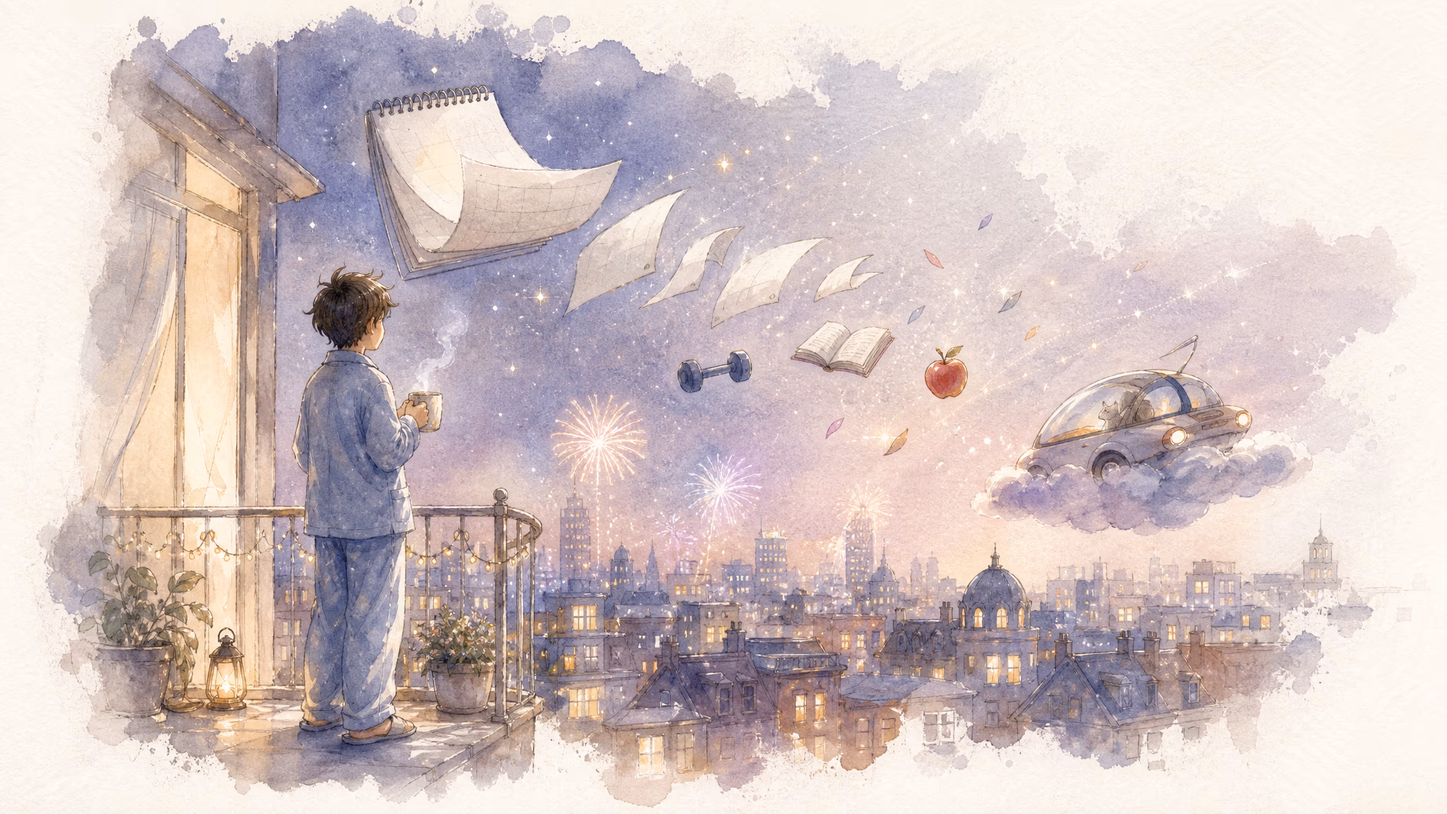 Illustration for unit 29: Wie wird die Zukunft werden?